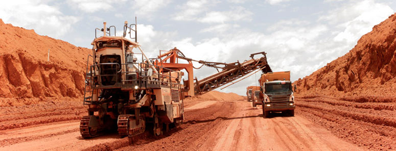 The Process of Mining Bauxite